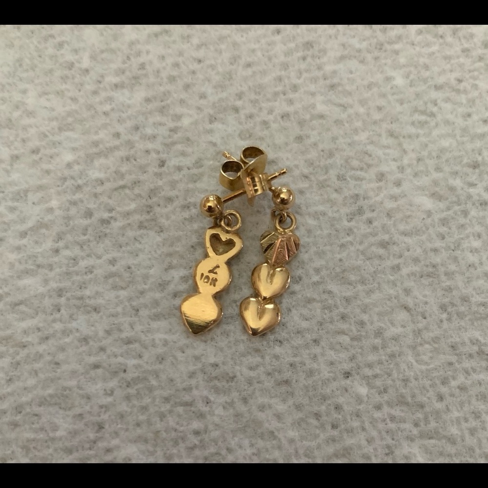 Two pair Black Hills Gold earrings $60 each or $110 for both
